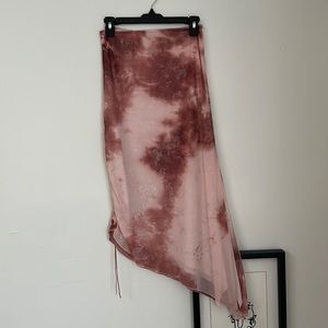 Vintage pink long skirt